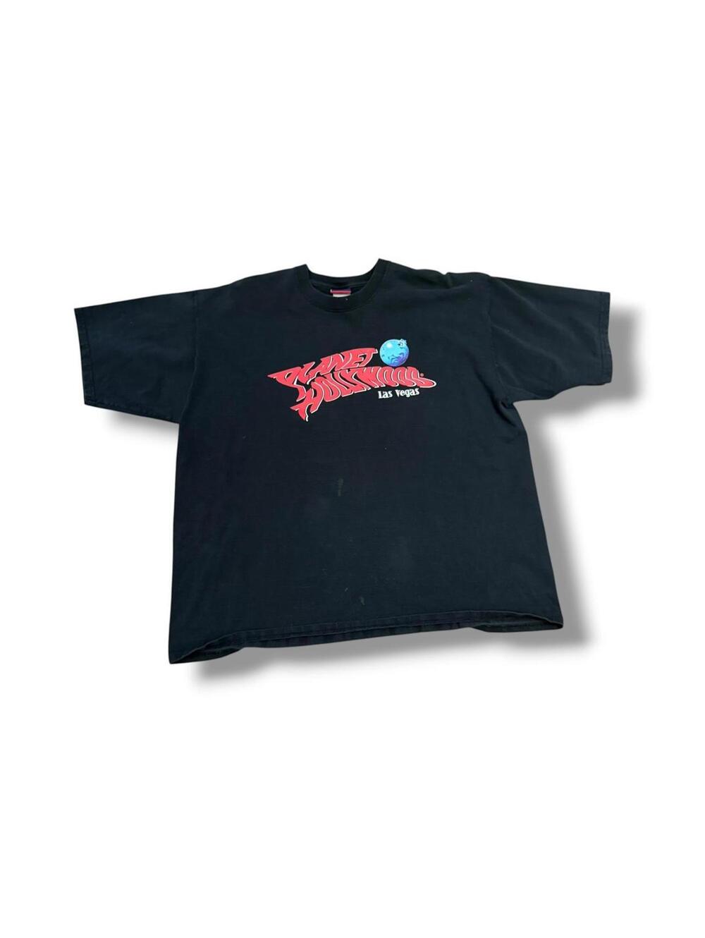 Vintage Black Planet Hollywood Las Vegas Tshirt